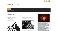 Desktop Screenshot of davidsliv.com